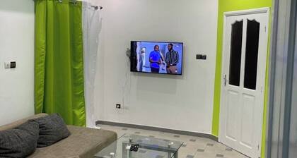 Furnished villa in cotonou fidjrosse 5 minutes from the beach