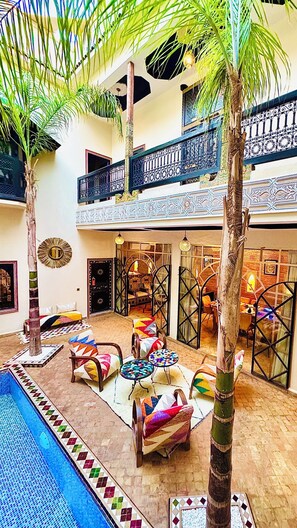 Dining - Riad Chamade - Exclusive for your group, up to 12 pers, Medina Marrakech (Marrakech)