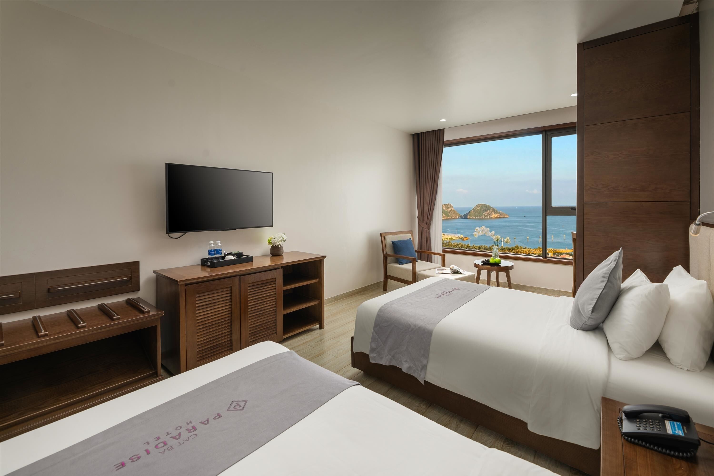 Deluxe Twin Room with Sea View | View from room