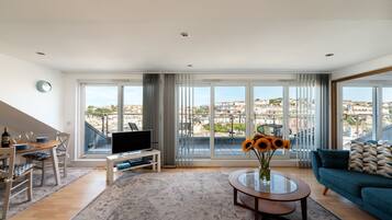 Télévision à écran plat, lecteur de DVD