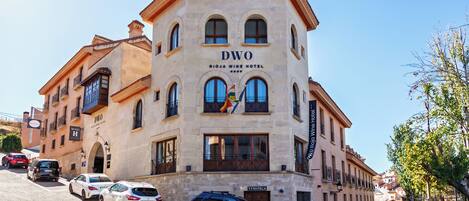 Façade de l’hébergement