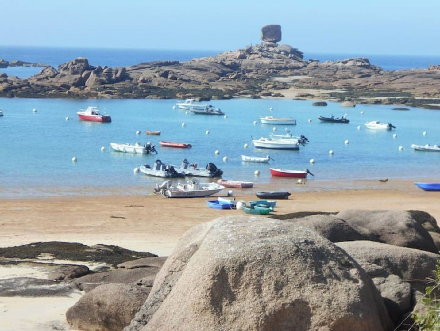 Na praia 