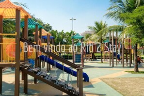 Children’s area - 5 Verano Stay Flat (wi-fi, garage and kitchen) (Rio de Janeiro)