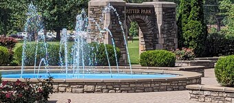 The Blue House in The Parks: Pets/Parks/Marshall U/Antiques/Huntington, WV