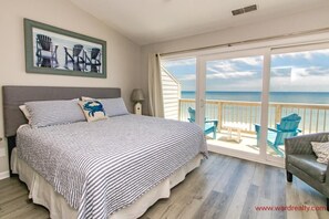 3 bedrooms, iron/ironing board, free WiFi - Baystater - Upscale 3BR Oceanfront Turtle Cove Townhouse (Surf City)