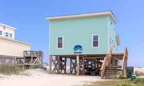 Unclassified image, 3 of 28, button - Duzzi's Destiny - Oceanfront 5 BR Cottage!  Dog Friendly! (Surf City)