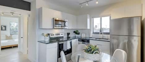 Microwave, oven, dishwasher