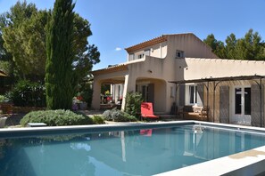 Pool - Vacation rental house with pool AUREILLE LS1-423 (Aureille)