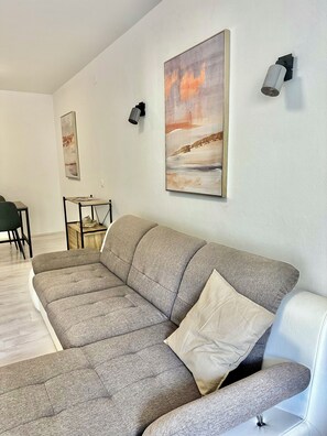 Living area - Charming apartment Amphora 150 meters from the sea. (Hvar)