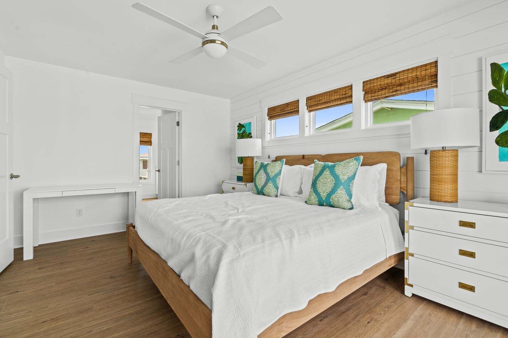 7 chambres, accès à Internet
