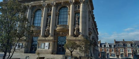 Fassade der Unterkunft