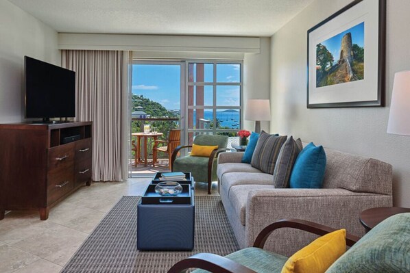 TV, stereo - TWO-BEDROOM LOFT, BAY VISTA, Westin St. John (Cruz Bay)