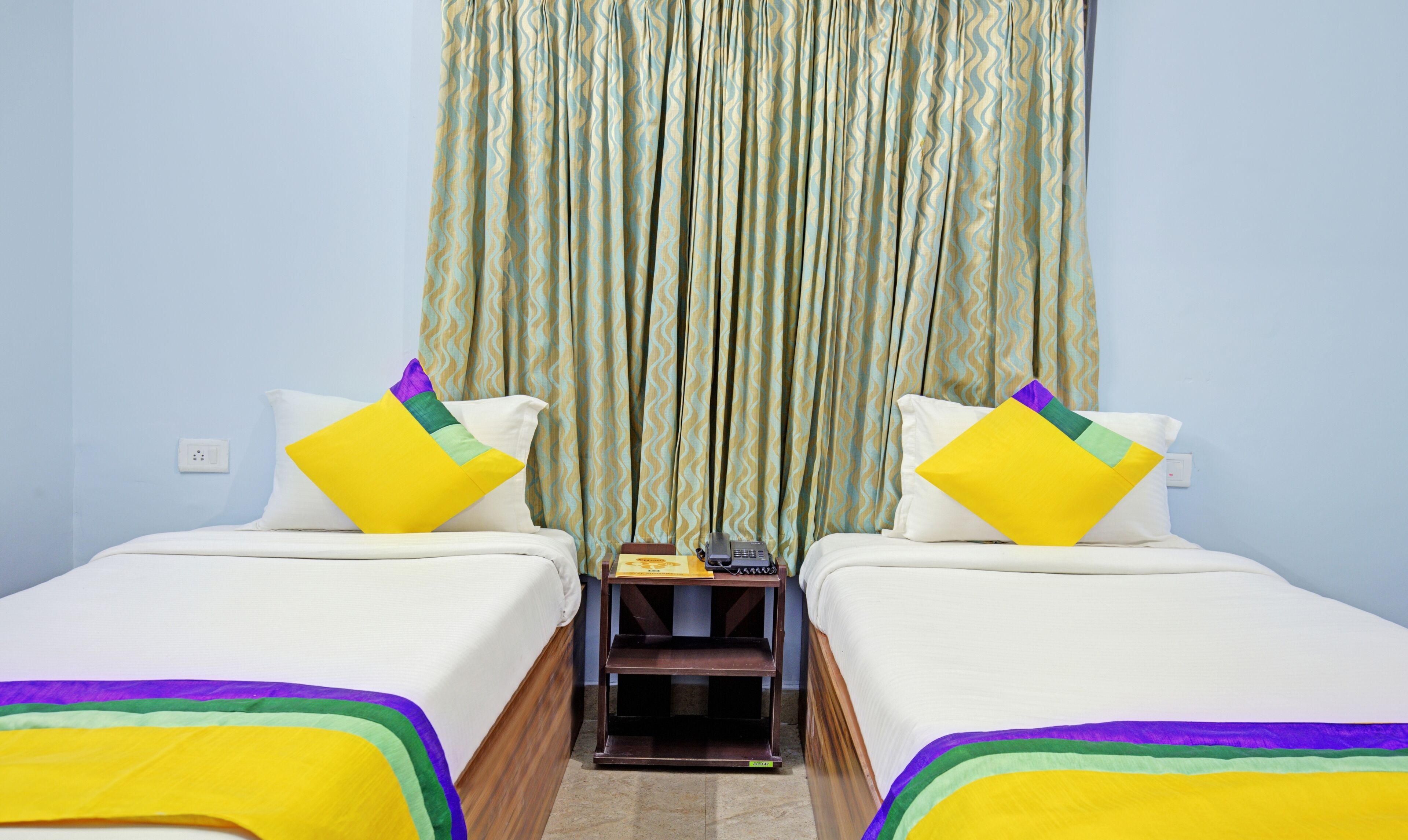 Economy Room | Desk, iron/ironing board