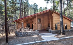Exterior - Singing Pines - Huge Cabin Perched High Atop the Rio Ruidoso (Ruidoso)