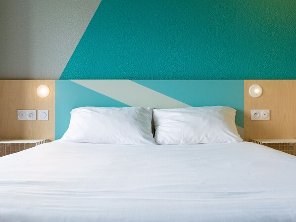 Bureau, chambres insonorisées, Wi-Fi gratuit, draps fournis