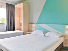 Habitación estándar doble, varias camas