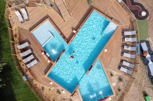 The Chalet Petit Ecolier in the heart of nature.