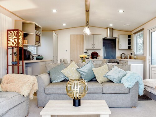 With your own private hot tub, this is the perfect spot to unwind in.