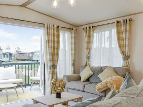 With your own private hot tub, this is the perfect spot to unwind in.