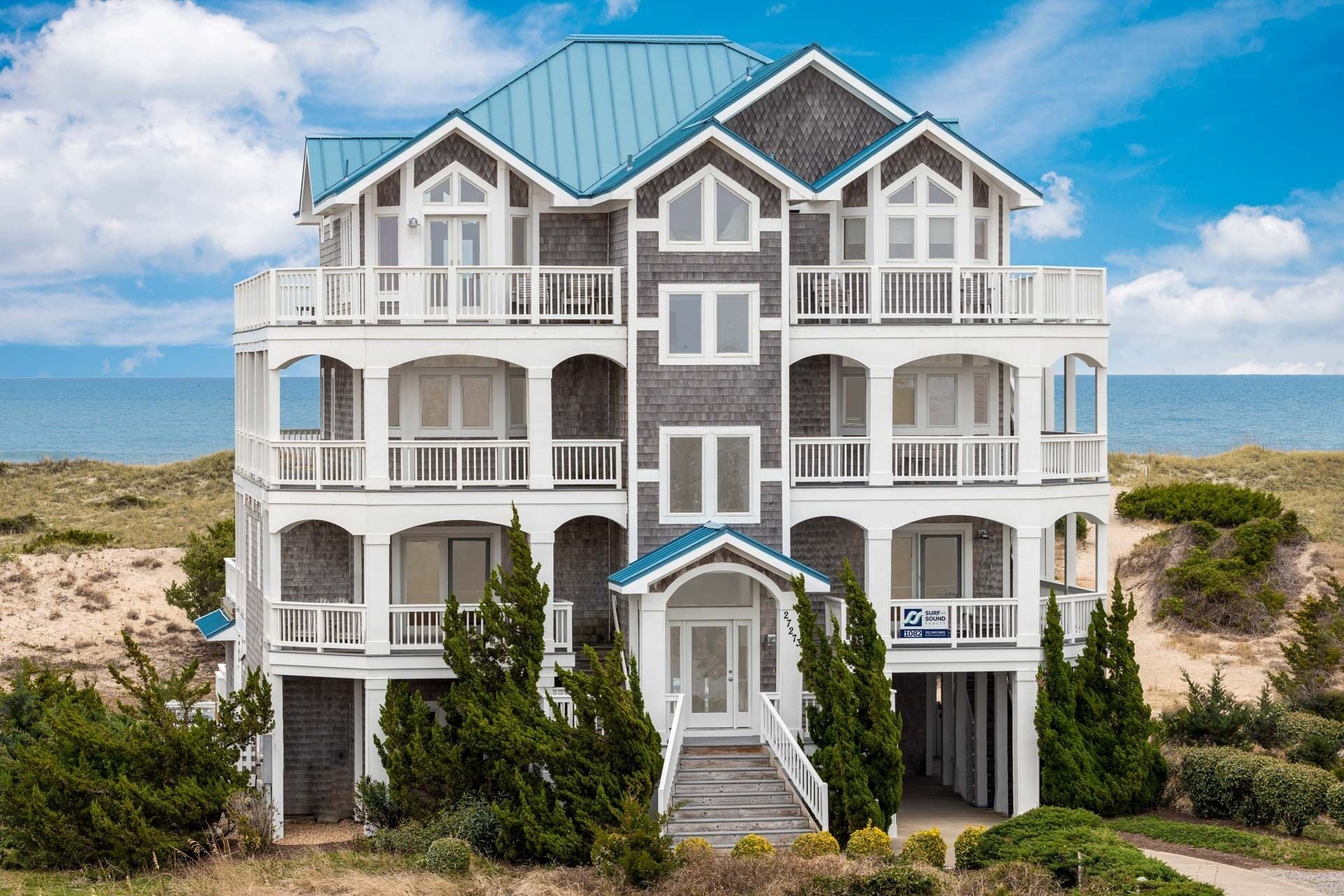 Oceanfront Home w/ Pool, Hot Tub, Elevator, Tiki Bar, Game Room, + Beach Living