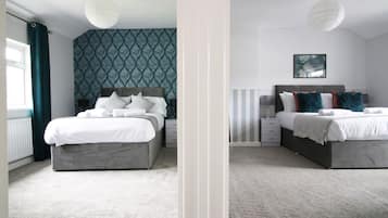 3 habitaciones, tabla de planchar con plancha y wifi gratis