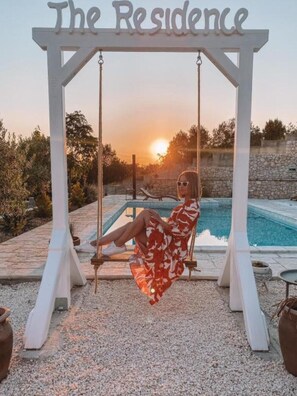 Outdoor pool - The Residence Exclusive double room with double bed (Šibenik)