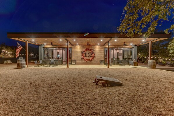 Overnattingsstedets uteområder