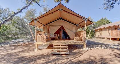 Cozy Glamping Tent – Fire Pit & Free Wine Tasting
