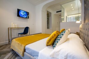 Romantic Room | Desk, soundproofing, free WiFi - La Terrazza Antica Dimora (Campobasso)