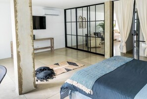 1 غرفة نوم ومكتب وواي فاي مجانًا