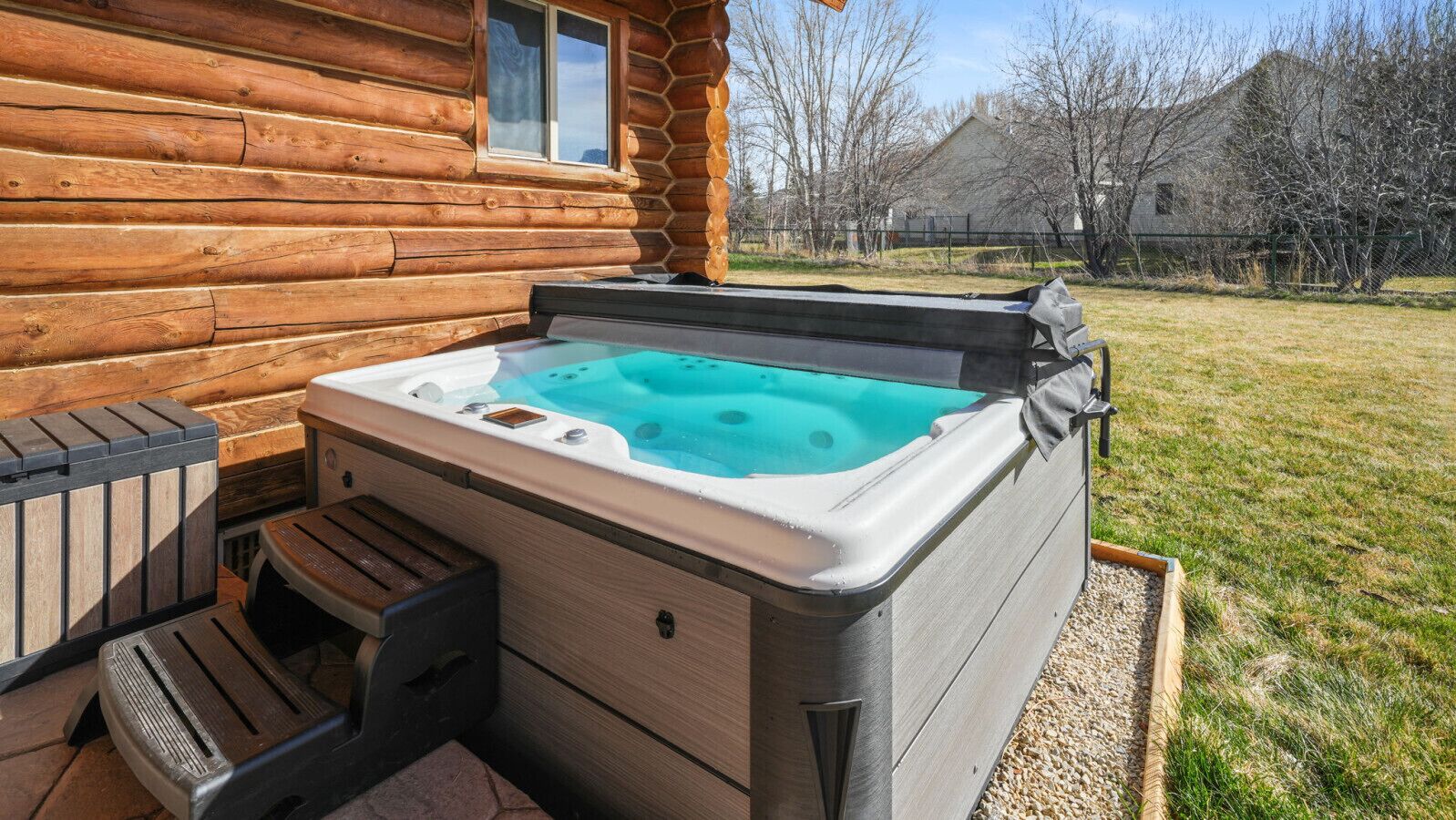 Outdoor spabad