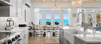 Newly Built Luxury 5- bedroom Beachfront Villa with Infinity Heated Pool