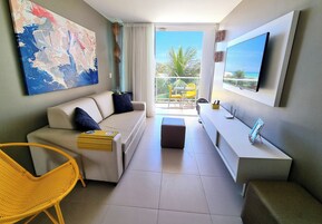 Apartamento | Área de estar | TV LED