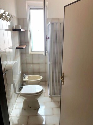 Regadera, secadora de cabello, bidet 