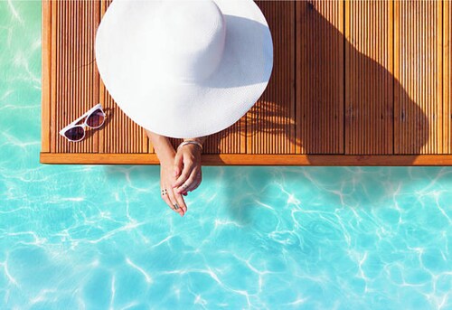 Villa Malaya sea view, with depandance, two pools for 18 people