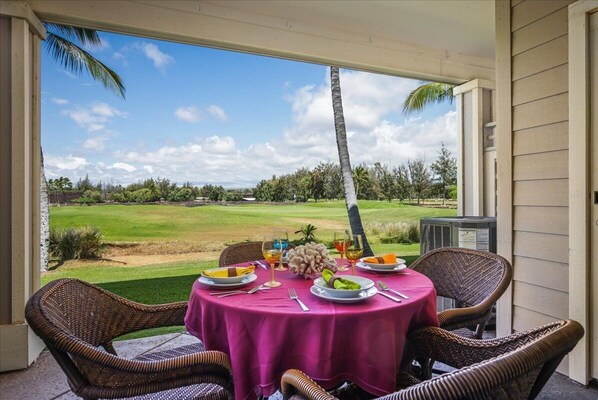Outdoor dining