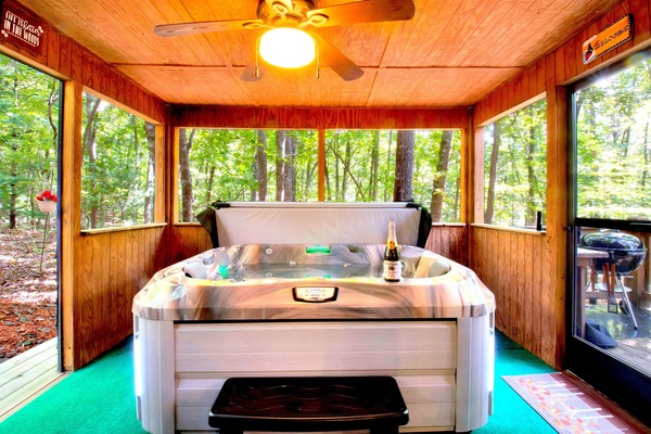 Bañera de hidromasaje interior