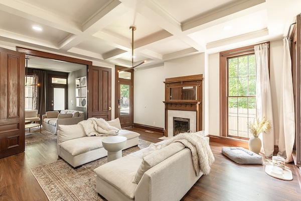 Smart-TV, peis og stereoanlegg