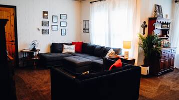 TV, video games, DVD player, books