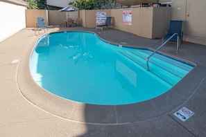 Pool - Adorable 2bd 2ba condo/KING BED, central SD (San Diego)