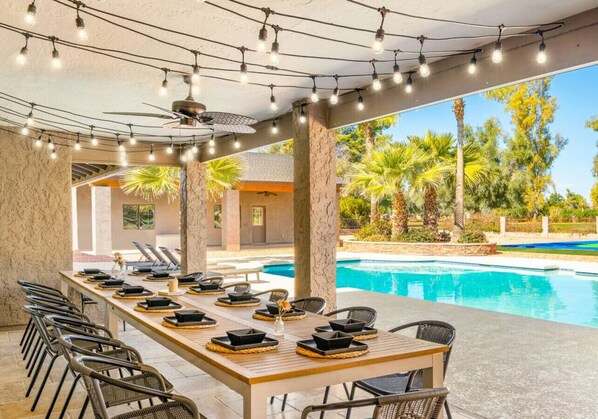 A heated pool - Pickleball | Basketball | Game Room | Golf Course (Scottsdale)
