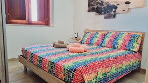 1 bedroom, Internet, bed sheets - Tharros apartment (Cabras)