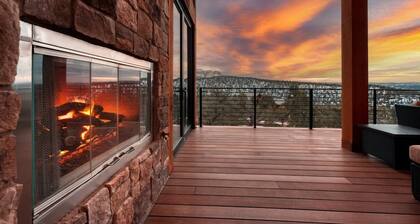 Luxury Zion Retreat w/ Hot Tub & Views Sleeps 14