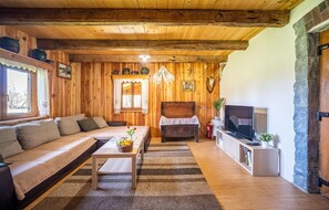 TV, lareira