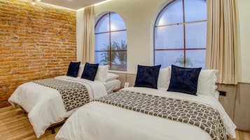 Family Double Room, 2 Double Beds | 1 bedroom, premium bedding, down comforters, pillowtop beds