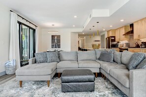 TV connectée, cheminée