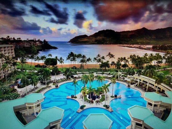 Außenpool, beheizter Pool