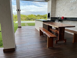 Udendørs spisemuligheder