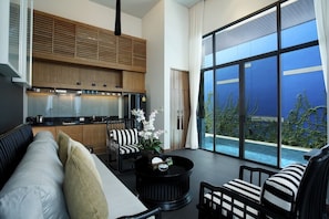 TV - WINGS2-VW2: 2 Bedrooms Pool Villa-Wings Layan-Full Kitchen (Phuket, Thailand)