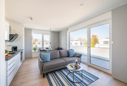 Villa 15 Penthouse "ankerplatz 2" - Modernes Penthouse mit Sonnenterrasse und Blick zu Schloß